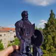 20190428_110850.jpg Archivo STL gratis Escultura bárbara vikinga・Diseño por impresión en 3D para descargar