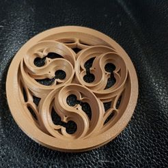aeffb4f6ad77168eba7ea4f8ae9e64c3_display_large.jpg STL-Datei Gothic rosette - Rosace gothique kostenlos・Design für 3D-Drucker zum herunterladen