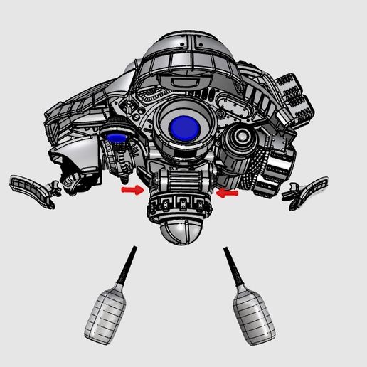 🔥 Project Dominator: Hellbringer-R Variant (Flame Cannon/Harpoon ...