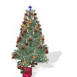 0_00019.jpg Chrismas Tree 3D Model - Obj - FbX - 3d PRINTING - 3D PROJECT - GAME READY NOEL Chrismas Tree  Chrismas Tree NOEL