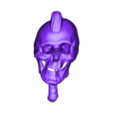 Head.obj Ghost Skull Rockabilly Ghost Skeleton Rock Dio Halloween