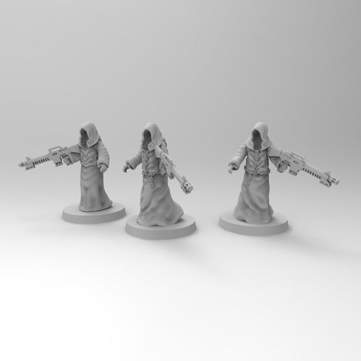 Chaos Cultists 3D model