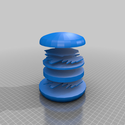 vegetarian_Burger.png Бесплатный STL файл vegetarian burger・Дизайн для загрузки и 3D-печати