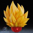 Deadpool_Goku-03.jpg Super Deadpool Mask 3D Printer File STL