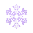 snowflake3_h.stl Deluxe Snowflakes Cookie Cutter Set (Second Edition)