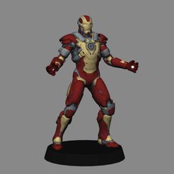 01.jpg Ironman Mk 17 Heartbreaker - Ironman 3 LOW POLYGONS AND NEW EDITION