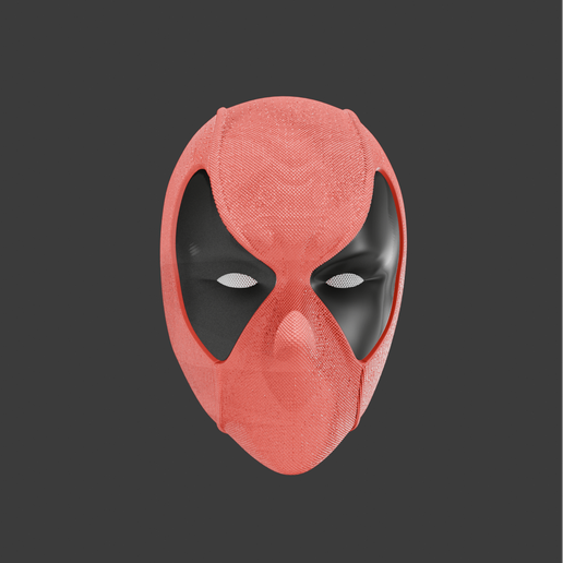 1.png Deadpool Mask with Detailed Texture and Magnets Slots / Deadpool - Mascara con Textura e Magnes