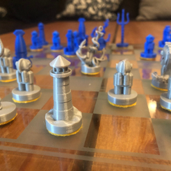 Rook.png STL file Nautical Themed Chess Set・3D printable model to download