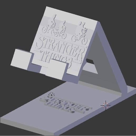 Stranger Things Support - 3D model önizlemesi