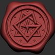01.jpg Wax seal Ghost Nameless Ghouls for magnet