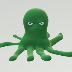 8df426868069e115f48aad38b2859695_display_large.JPG Fichier STL gratuit Cranky la pieuvre.・Plan pour impression 3D à télécharger