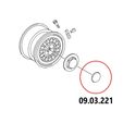 PS11.jpg Customizable wheel center cap 70mm (STL)