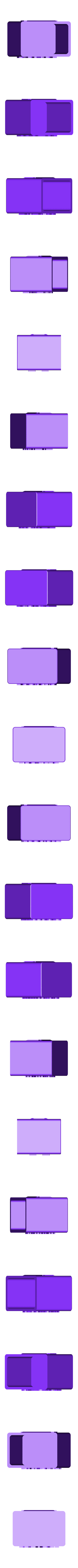 BladeDispose_Box_NoSideView.stl Коробка для утилизации бритвенных лезвий