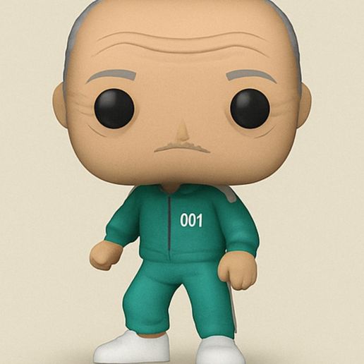 Funko Pop Player 001 (Squid Game) 3D model