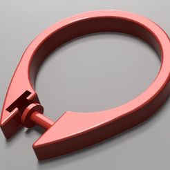 shower_ring.JPG Download free STL file Shower Ring • 3D printing template, AlwaysBlue