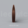 B_3_Renders_00.png Niedwica Vase B_3 | 3D printing vase | 3D model | STL files | Home decor | 3D vases | Modern vases | Floor vase | 3D printing | vase mode | STL