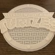 TMNT 3D Printed_01.jpeg Teenage Mutant Ninja Turtles - Sewer Lid Logo