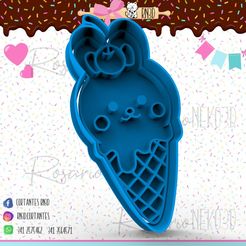 STL file Ice Cream Sandwich Box 🧊・3D printer model to download