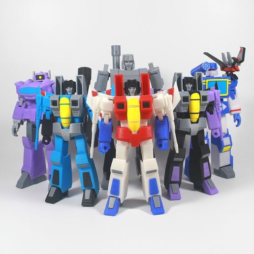 CYBERTRONIAN GANGSTER VALUE PACK - NO SUPPORTS 3D model
