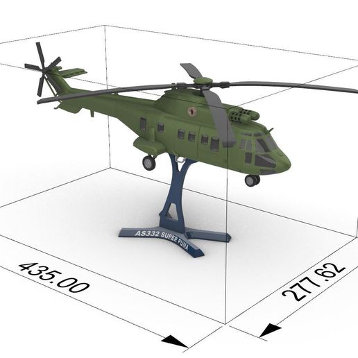 AS332L1 SUPER PUMA 1:72 スケールモデル Amazon | フランス軍 ヘリコプター 模型 完成品 1/72 スーパー