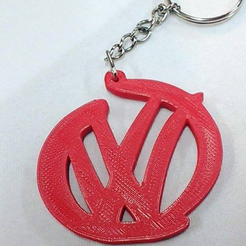 Capture d’écran 2017-09-14 à 12.24.22.png Free STL file volkswagen greatest keychain・3D print model to download