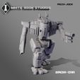 BNDR-01A_pose1.jpg American Mecha - BNDR Bizarre - Mech Jock