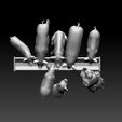 5485679.jpg STL-Datei Frau und Schweine 3D-Druckmodell・3D-Druck-Idee zum Herunterladen