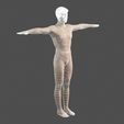 12.jpg Beautiful naked man -Rigged 3D model
