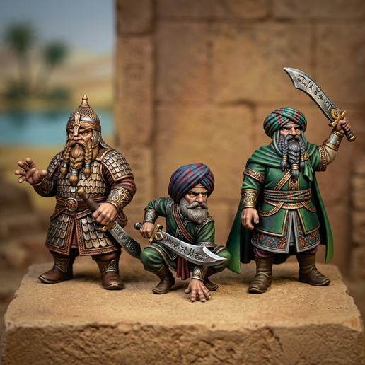 Enanos Persas De Las Dunas