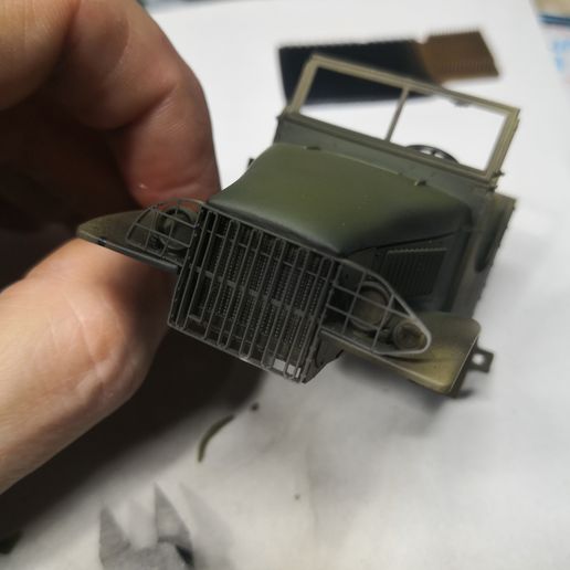 👽 1:35 gmc 353 front grille/cover・ STL File for 3D printing・Cults