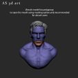 ee isa be Zbrush model has polygroup to open his mouth using masking option,only recommended for zbrush users Archivo 3D benedict cumberbatch cara escultura arte・Idea de impresión 3D para descargar