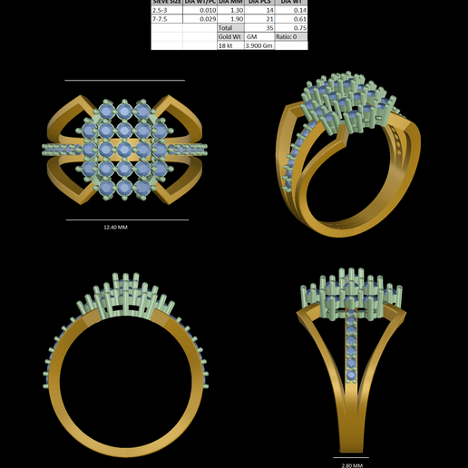 light weight beutyfull ring