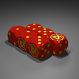 10mm-D6-Rounded-Dice-of-Rage-wPips-1-5,-6-wBordered-Icon-of-Rage.png Dice of Rage