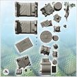 4.jpg Chaos interior furniture set with beds and trophy (16) - Ork Green Horde Fantasy Beast Chaos Demon Ogre