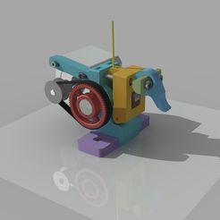 Compact_Belt_Extruder.bmp.jpg Free 3D file Compact Belt Drive Extruder・Model to download and 3D print