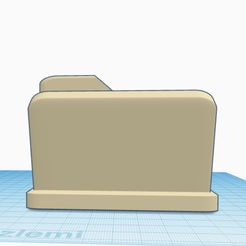 DFB48545-DB8E-4C53-9250-A149DB190E14.jpeg STL file Windows folder card holder・3D print object to download