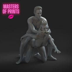 1.jpg Archivo STL ANAL SEX - NSFW - EROTIC MINIATURE 75 MM SCALE・Plan imprimible en 3D para descargar