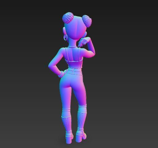 🏹 kpop demon hunters zoey・ STL File for 3D printing・Cults