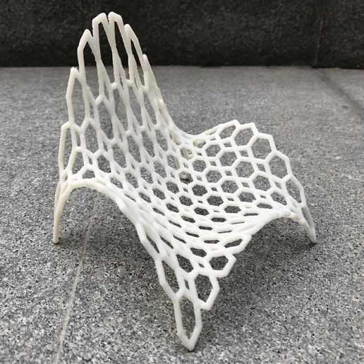 IMG_0399.JPG STL file Hexagonal Wave Chair・3D printing model to download, DI_joseantoniosv