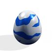 02.jpg POKÉMON Pokémon eggs blue 3D MODEL eggs blue DINOSAUR Pokémon Pokémon kinder