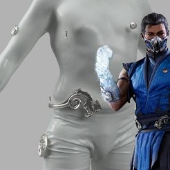 mokgukdjkytjky.jpg Fichier 3D Mortal Kombat 1 - Pièces de l'armure de Subzero - Modèle 3D・Idée pour impression 3D à télécharger