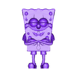 SpongeBob SquarePants Low Poly Figurine.stl SpongeBob SquarePants Low Poly Figurine – 3D Print STL | Geometric Cartoon Sculpture