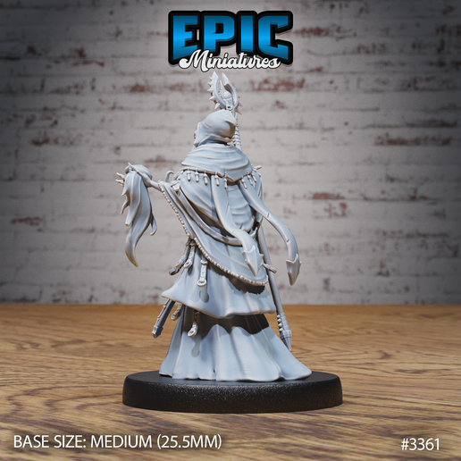 3D file Mind Eater Lich Magic ‧ DnD Miniature ‧ Tabletop Miniatures ...