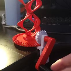 Juguete de escritorio en espiral
