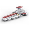 republic-venator-model.png Brick Republic Venator (5 fois plus grand que les pièces LEGO originales)