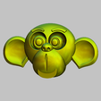 3.png monkey 3D STL file