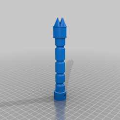self-defense_kubotan.png Free 3D file SELF-DEFENSE KUBOTAN・3D printable model to download