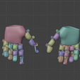 manos-3.png Springtrap FNAF 2 MOVIE Mains Cosplay Prototype