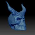 Shop2.jpg Skull Keltic with horns Celtic Skull