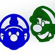 MeL.jpg Mario & Luigi Bros cookie cutter